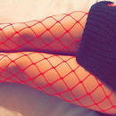 Women's Hollow Net Body Stockings Sexy Pantyhose Black White Red Women's Tights Fishing Net Nightclub Party Women Underwear