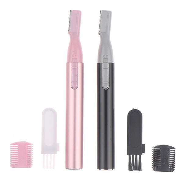Practical Electric Face Eyebrow Scissors Hair Trimmer Mini Portable Women Body Shaver Remover Blade Razor Epilator 2 Colors