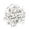 100pcs/Pack E0508 E7508 E1008 E1508 E2508 Insulated Ferrules Terminal Block Cord End Wire Connector Electrical Crimp Terminator