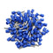 100pcs/Pack E0508 E7508 E1008 E1508 E2508 Insulated Ferrules Terminal Block Cord End Wire Connector Electrical Crimp Terminator