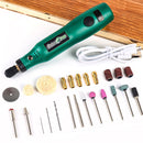USB Cordless Rotary Tool Kit Woodworking Engraving Pen DIY For Jewelry Metal Glass Mini Wireless Drill With Dremel Accessories