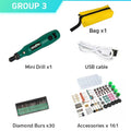 USB Cordless Rotary Tool Kit Woodworking Engraving Pen DIY For Jewelry Metal Glass Mini Wireless Drill With Dremel Accessories