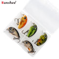 Banshee 28mm 2g Mini Crankbaits Fishing sinking Wobbler For Pike/Trolling Rattling Baits Set Perch Fishing Lure Artificial Hard
