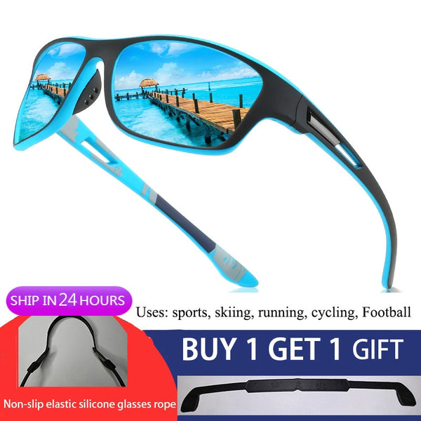 New Mens Polarized Sunglasses for Men Outdoor Sports Windproof Sand Goggle Sun Glasses UV Protection