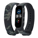 Strap For Xiaomi Mi Band 4 3 5 6 watch band Creative graffiti style Silicone bracelet replacement For XiaoMi band 4 5 Wristband