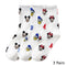 8 Pairs Disney Cartoon Socks Cute Mickey Minnie Daisy Donald Winnie Piglet Print White Funny Harajuku Fashion Kawaii Girl Sock