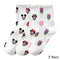 8 Pairs Disney Cartoon Socks Cute Mickey Minnie Daisy Donald Winnie Piglet Print White Funny Harajuku Fashion Kawaii Girl Sock