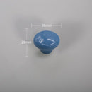 NAIERDI Cartoon Children Room Ceramic Cabinet Knobs Moon Star Wardrobe Handle Garden Door Handle Cabinet Handles for Kids