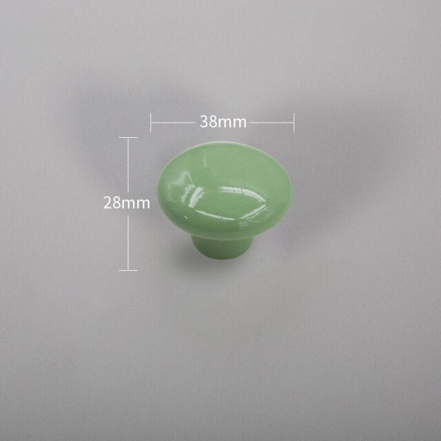 NAIERDI Cartoon Children Room Ceramic Cabinet Knobs Moon Star Wardrobe Handle Garden Door Handle Cabinet Handles for Kids