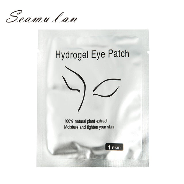 50/100pairs Eyelash Extension EYE Paper Patches Grafted Eye Stickers makeup Eyelash Under Eye Pads Paper Patches Tips Stickers
