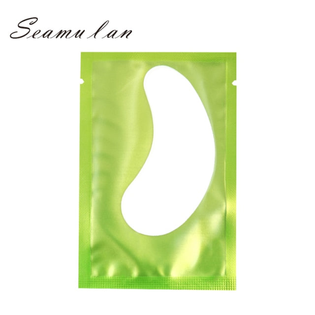 50/100pairs Eyelash Extension EYE Paper Patches Grafted Eye Stickers makeup Eyelash Under Eye Pads Paper Patches Tips Stickers