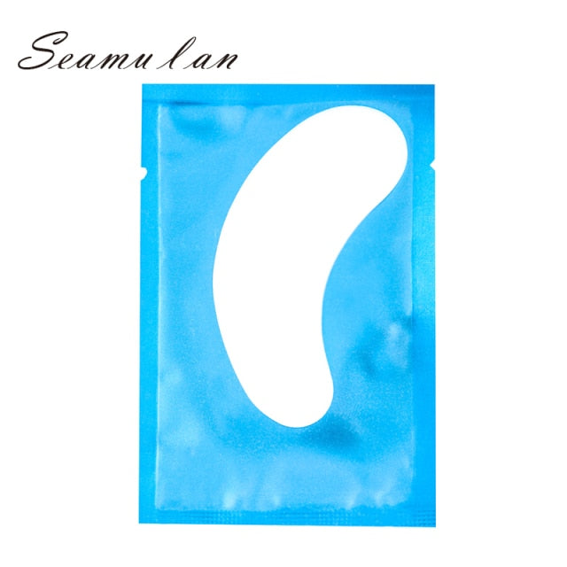 50/100pairs Eyelash Extension EYE Paper Patches Grafted Eye Stickers makeup Eyelash Under Eye Pads Paper Patches Tips Stickers