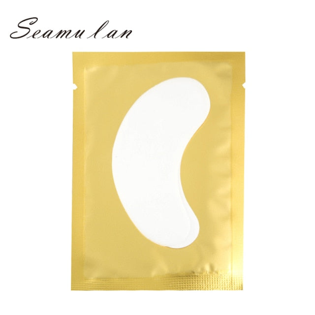 50/100pairs Eyelash Extension EYE Paper Patches Grafted Eye Stickers makeup Eyelash Under Eye Pads Paper Patches Tips Stickers