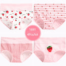 High Waist 4Pcs/Set Cotton Panties Women Body Shaper Fashion Briefs Underwear Breathable Comfort Female Lingerie Plus Size M-5XL