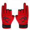 1 Pair Fishing Gloves Women Men Universal Fishing Protection Anti-slip Gloves Three Fingers Outdoor Half Finger Angling Gloves