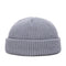 Knitted Hats for Women Skullcap Men Beanie Hat Winter Retro Brimless Baggy Melon Cap Cuff Docker Fisherman Beanies Hats For Men