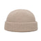 Knitted Hats for Women Skullcap Men Beanie Hat Winter Retro Brimless Baggy Melon Cap Cuff Docker Fisherman Beanies Hats For Men
