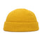 Knitted Hats for Women Skullcap Men Beanie Hat Winter Retro Brimless Baggy Melon Cap Cuff Docker Fisherman Beanies Hats For Men