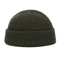 Knitted Hats for Women Skullcap Men Beanie Hat Winter Retro Brimless Baggy Melon Cap Cuff Docker Fisherman Beanies Hats For Men