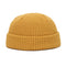 Knitted Hats for Women Skullcap Men Beanie Hat Winter Retro Brimless Baggy Melon Cap Cuff Docker Fisherman Beanies Hats For Men