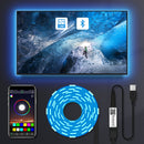 Led Strip Light USB Bluetooth APP 1M 2M 3M 4M 5M TV Backlight Screen Lighting Music Sync RGB Tape  Lights For Room/living room