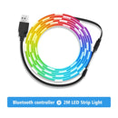 Led Strip Light USB Bluetooth APP 1M 2M 3M 4M 5M TV Backlight Screen Lighting Music Sync RGB Tape  Lights For Room/living room