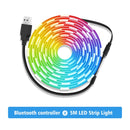 Led Strip Light USB Bluetooth APP 1M 2M 3M 4M 5M TV Backlight Screen Lighting Music Sync RGB Tape  Lights For Room/living room