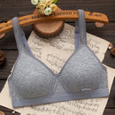New Simple Pure Cotton Girl Underwear Student Bra Developmental Thin Section Without Steel Ring Comfortable Bra