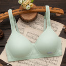 New Simple Pure Cotton Girl Underwear Student Bra Developmental Thin Section Without Steel Ring Comfortable Bra
