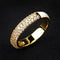 10 Colors Simple Style Enamel Ring Paved With Shiny Cubic Zircon Stone Fashion Wed Engage Ring For Women