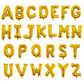 1pc 16 Inch Red Rose Gold Silver Foil Letter Alphabet Balloons Wedding Happy Birthday Party Decoration Kids Baby Shower Supplies