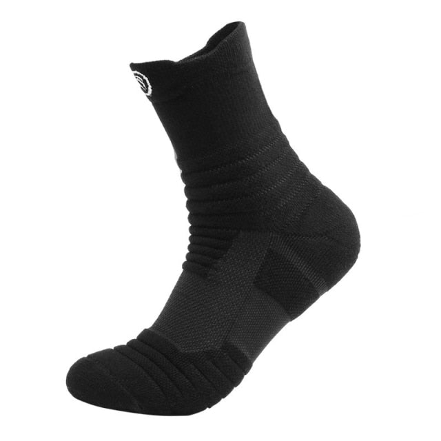 Men's Running Sports Breathable Socks Moisture Wicking Seamless Athletic Sock Long Short Style Sweat Deodorant Sox Men Socks