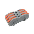 Wire Connector 222-412 2 Pin Splicing Terminal Blocks Led Strip Lighting Electric Quick Connectors Mini Conductor Rail Conector