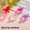 17KM 3pcs Korean Geometric Transparent Resin Acrylic Rings Set For Women Fashion Crystal Rings 2021 Trend Jewelry Gifts