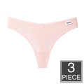 3pcs/lot Panties for Women Sexy Thong Underwear T-Back Briefs Seamless Lingerie Female Fashion Cotton Tanga G-string Breathable