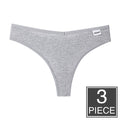 3pcs/lot Panties for Women Sexy Thong Underwear T-Back Briefs Seamless Lingerie Female Fashion Cotton Tanga G-string Breathable