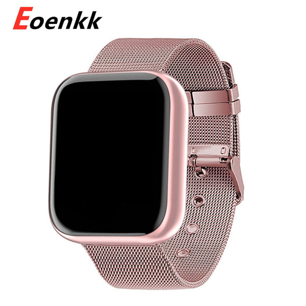 Fashion Smart Watch 2020 Women Men Electronics Sport Wrist Watch For Android IOS Square Smartwatch Smart Clock Hours
