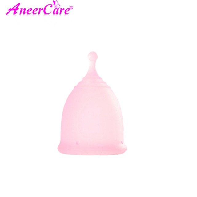 Feminine Hygiene Menstrual Cup Medical Grade Silicone Cop Reusable Vaginal With Gift Cleaning Brush Foldable Collector Aneercare