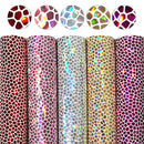 6-10pcs/set A5 15*21cm Rainbow Lychee Glitter Synthetic Leather Set DIY Vinyl for Bows Material Faux Leather Sheets,1Yc9938