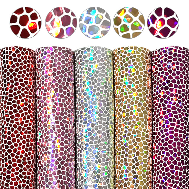 6-10pcs/set A5 15*21cm Rainbow Lychee Glitter Synthetic Leather Set DIY Vinyl for Bows Material Faux Leather Sheets,1Yc9938