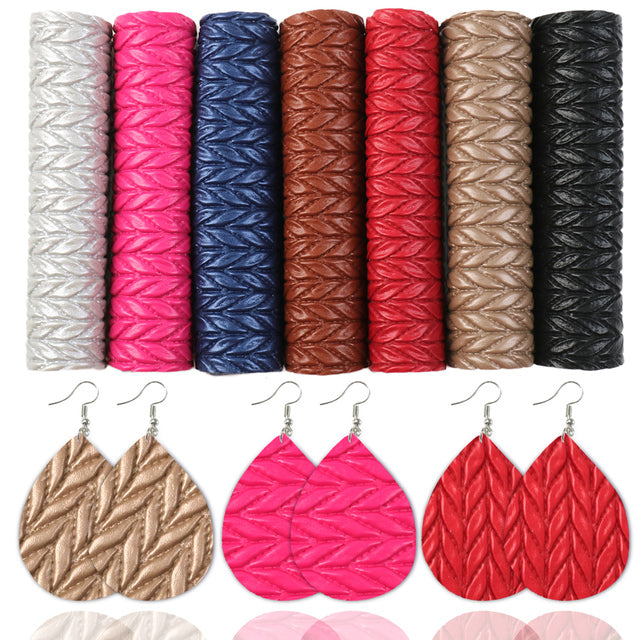 6-10pcs/set A5 15*21cm Rainbow Lychee Glitter Synthetic Leather Set DIY Vinyl for Bows Material Faux Leather Sheets,1Yc9938