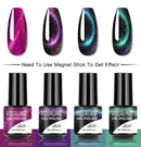 ROSALIND 4/6PCS Gel Polish Set For Manicure Soak Off UV Lamp Hybrid Varnishes Set Base Top Nails Art Nail Gel Polish Set Gel lak