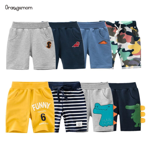 2021 New Fashion Summer Children Shorts Cotton For Boys Short Toddler Panties Kids Beach Short Casual Sports Pants Baby Boys