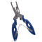 Multi Functional Fishing Pliers Scissors Line Cutter Hook Remover Fishing Clamp Accessories Tools With Lanyards Spring Rope