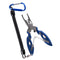 Multi Functional Fishing Pliers Scissors Line Cutter Hook Remover Fishing Clamp Accessories Tools With Lanyards Spring Rope
