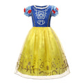Girls Rapunzel Princess Cosplay Dresses Party Gift Belle Cinderella Aurora Snow White Sofia Mesh Ball Gown Birthday Costume