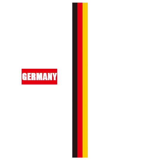 Pesonalized Car Sticker BMWColored Germany Italy Franch Spain National Flag Sticker Steering Wheel Stickers Grille Stickers