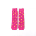 Hot Sale Funny Harajuku Women Casual Cartoon Fruit Sock Banana Avocado Lemon Egg Cookie Donuts Colorful Japanese Skateboard Sock