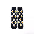 Hot Sale Funny Harajuku Women Casual Cartoon Fruit Sock Banana Avocado Lemon Egg Cookie Donuts Colorful Japanese Skateboard Sock