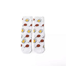 Hot Sale Funny Harajuku Women Casual Cartoon Fruit Sock Banana Avocado Lemon Egg Cookie Donuts Colorful Japanese Skateboard Sock